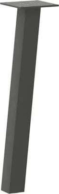 Immagine prodotto di Gambe per tavolino 4 pz Antracite 30 cm Acciaio