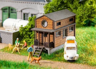 Produktbild von FALLER 130684, HO (1:87), Braun, Holz
