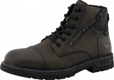 Image de Mustang Herren Tex-Stiefel gefüttert Grün (Khaki)