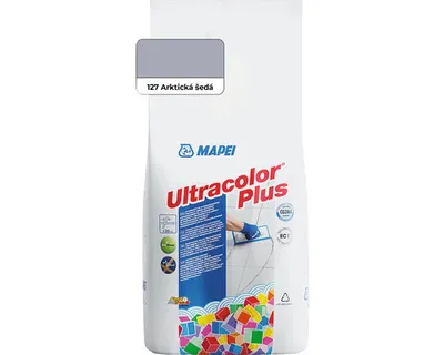 Obrázek produktu pro Spárovací hmota Mapei Ultracolor Plus 127 arktická šedá 2 kg