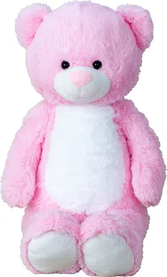 Produktbild von Riesen Teddybär Rosa XXL 100 cm Kuscheltier