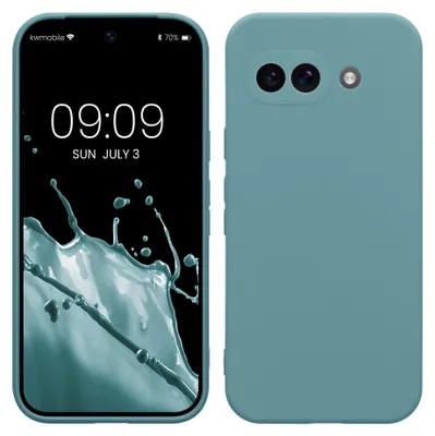 Produktbild von kwmobile Handyhülle für Google Pixel 9a Hülle - weiches Handy Silikon Case - Schutzhülle Cover - Arctic Night