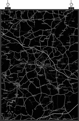 Produktbild von Mr. & Mrs. Panda Bild Döbeln DIN A2 - Geschenk, Posterdruck, Wandbild, drucke, Stadt, Dorf Karte Landkarte Map Stadtplan, Plakat, wanddeko