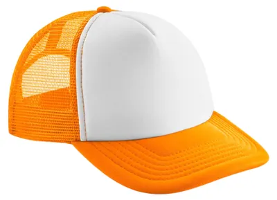 Immagine prodotto di Beechfield - Cappellino trucker Snapback FK3195 (taglia unica) (arancione/bianco)