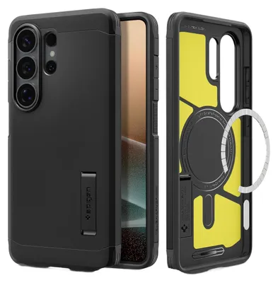 Zdjęcie produktu dla Spigen Tough Armor (Magfit), Pokrowiec, Samsung, Galaxy S26 Ultra, 17,5 cm (6.9"), Czarny