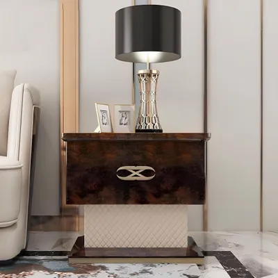 Produktbild von Design Nacht Tisch Tische Konsole Beistell Schlaf Original Zimmer Luxus Konsolen