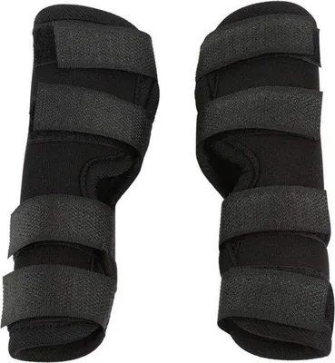 Produktbild von Hinterlaufbandage für Hunde schwarz Größe L