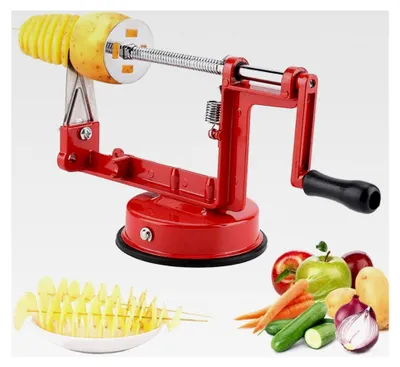 Produktbild von Kartoffel Twister, Spiralschneider aus Edelstahl für Kartoffeln und Gemüse