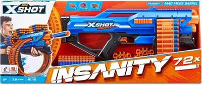 Zdjęcie produktu dla Pistolet Zabawkowy Xshot Mad Megga 36609