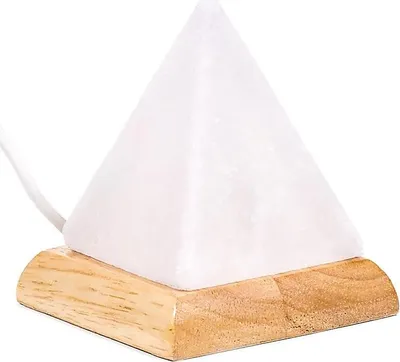 Produktbild von Mini Mood Salzlampe Pyramide USB  LED -- 400 g, 9 cm im Set Set 7 Lotus