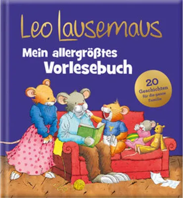 Immagine prodotto di Leo Lausemaus – Mein allergrößtes Vorlesebuch: Bilderbuch mit Geschichten zum Vorlesen für Kinder ab 3 Jahren