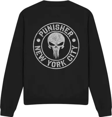 Produktbild von The Punisher - "NYC" Sweatshirt für Herren/Damen Uni TV15150 (XL) (Schwarz)