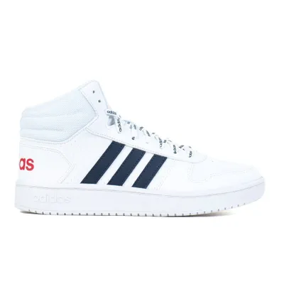 Produktbild von adidas Hoops 2.0 Mid FW4478 (8/ftwwht-legink-scarle)