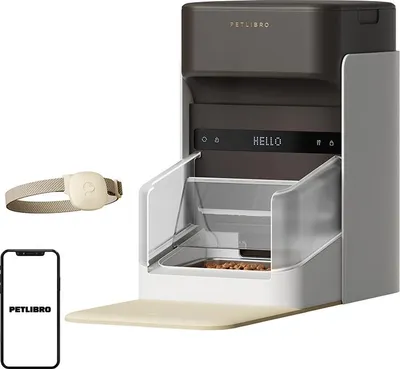 Produktbild von Petlibro Rfid Intelligenter Futterspender mit Halsband, 3L
