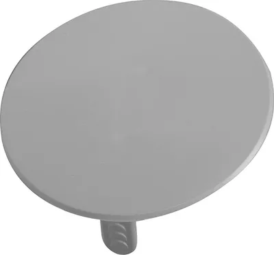 Produktbild von ViD - Federdeckel, 50-er Packung, 74 mm, weiß