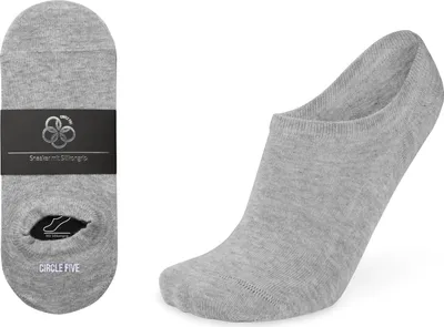 Produktbild von Circle Five 6 Paar Füßlinge inkl. Silikongrip