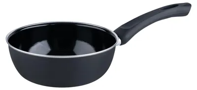 Produktbild von Gourmetpfanne Emaille Schwarzemaille Riess