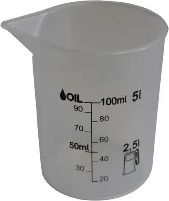Produktbild von IWH Messbecher transparent Inhalt: 125 ml