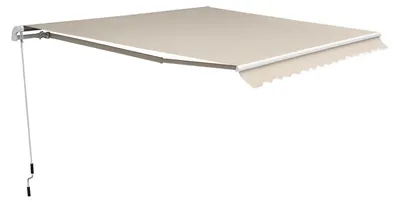 Produktbild von Outsunny Markise Gelenkarmmarkise Markise 3m breit Sonnenschutz Beige