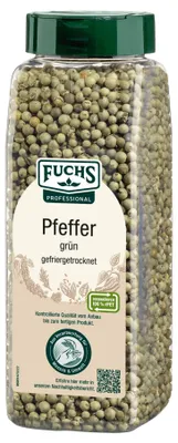 Produktbild von Fuchs Professional Pfeffer Körner grün gefriergetrocknet 200g
