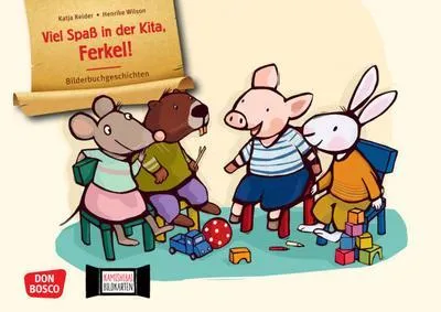 Immagine prodotto di Viel Spaß in der Kita, Ferkel! Kamishibai Bildkartenset