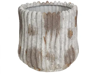 Rustikale Keramikschale, mehrfarbig, 1 Stück