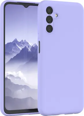 Produktbild von EAZY CASE Silikonhülle für Samsung Galaxy A13 4G Silikon Backcover Schutz in Violett