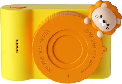 Obrázok produktu pre Hocan detský fotoaparát digitálna hračka 3" HD obrazovka 48MP 1080P, WiFi digitálny fotoaparát s 32GB SD kartou(Yellow）
