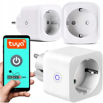 Produktbild von Smart Plug WiFi Tuya Timer Steckdose mit Stromverbrauchsanalyse