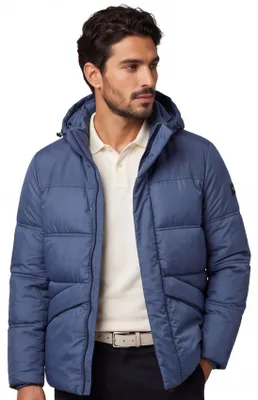 Produktbild von Gesteppte Winterjacke blau BOSS Orange Big & Tall Polyamid 100%