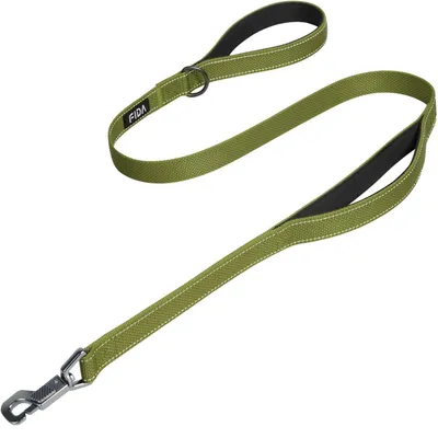 Immagine prodotto di Guinzaglio per cani, robusto, 1,2 metri, colore verde militare