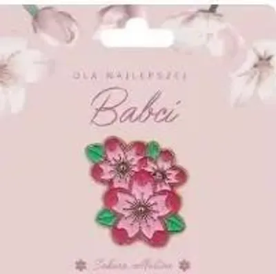 Obrázek produktu pro Dárková brož „Nejlepší babička“ – Be-Happy Gifts