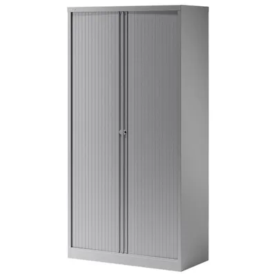 Produktbild von BISLEY Rollladenschrank Essentials Maße: 100 x 197 x 47 cm (B x H x T) Anzahl der Fachböden: 4 Fachböden