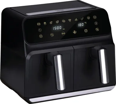 Produktbild von Alpina Doppelte Heißluftfritteuse 2×4 L – 1700 W Dual Airfryer