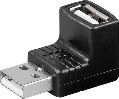 Produktbild von Reduzierstück USB A-A, Stecker/Buchse 90°