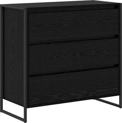 Zdjęcie produktu dla Bufet Czarny Dąb 79 x 36 x 75.5 cm Materiał drewnopochodny