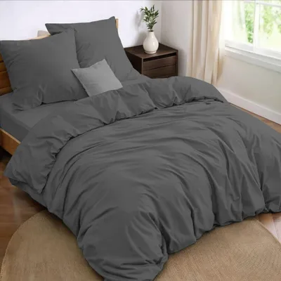 Immagine prodotto di TRANKIELO® - Set di biancheria da letto 160 x 200 - 4 pezzi - Copripiumino in microfibra - 240 x 260 cm -  Oeko-Tex