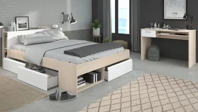 Produktbild von Parisot Schlafzimmer-Set "Most 61" Akazie-Weiß