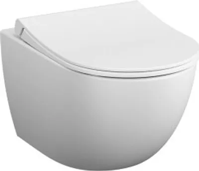 Produktbild von VITRA 7748B401-0101 Tiefspüler-Wand-WC Sento VitrA Flush