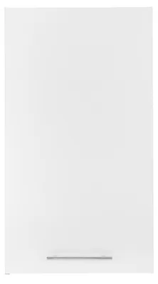 Immagine prodotto di Mobile pensile >LAUNDREEZY< bianco, materiale derivato dal legno - 50x90x31 cm (LxAxP)