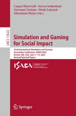 Immagine prodotto di Simulation and Gaming for Social Impact