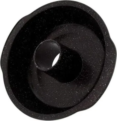 Produktbild von Savarin Backform - runde Tortenform mit Antihaftbeschichtung - 1 Stück - schwarz - Kohlenstoffstahl - 28,4 x 26,5 x 7,5 cm