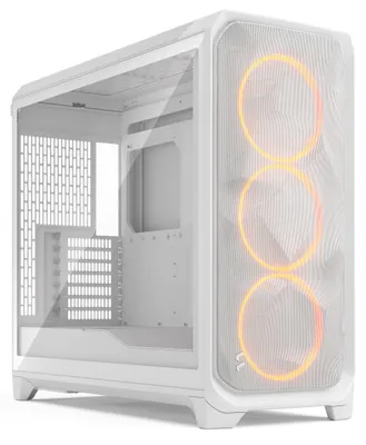 Obrázek produktu pro Fractal Design Meshify 3 XL, PC, Bílá, ATX, EATX, ITX, Micro ATX, SSI CEB, SSI EEB, Ocel, Temperované sklo, Hraní, Více