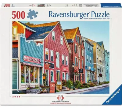 Image de Puzzle Ravensburger : Championnats canadiens, Charlottetown, 500 pièces (édition spéciale)