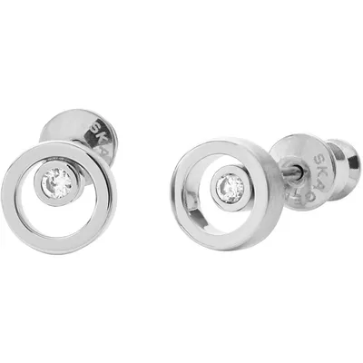 Produktbild von Skagen Damen Ohrringe Ohrstecker Edelstahl Silber ELIN SKJ0836040