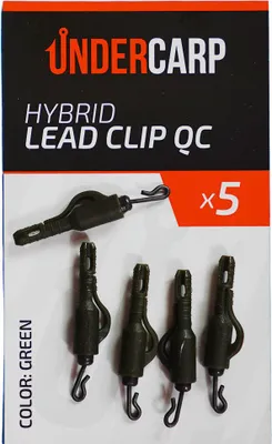Produktbild von Schnellwechsel-Hybrid-Bleiclips Grün