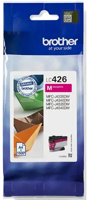 Immagine prodotto di Brother LC426M - Alta resa - Magenta - originale - Cartuccia d'inchiostro - per Brother MFC-J4335DWXL, MFC-J4340DW (LC426