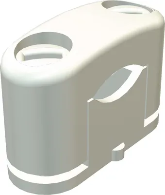 Produktbild von OBO 3082 LGR SOM-Schelle 22-34mm PS lichtgrau RAL7035 2124343