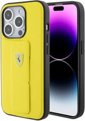 Immagine prodotto di Custodia Ferrari per iPhone 15 Pro Max - Giallo