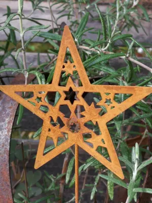 Immagine prodotto di Tappo a stella Jul, aspetto ruggine